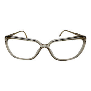 Vogart Line Glasses Eyeglasses Frames Vintage Mod.220‎ White Blue Clear H3569